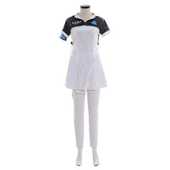Halloweez Detroit: Become Human Connor KARA AX400 Cosplay Costume | Girls Agent Uniform - Halloweez