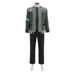 Halloweez Connor RK800 Cosplay Outfit | Complete Set Jacket, Shirt, Tie - Halloweez