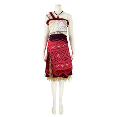 Official Disney Moana Vaiana Cosplay Bodysuit Costume for Halloween Party - Halloweez