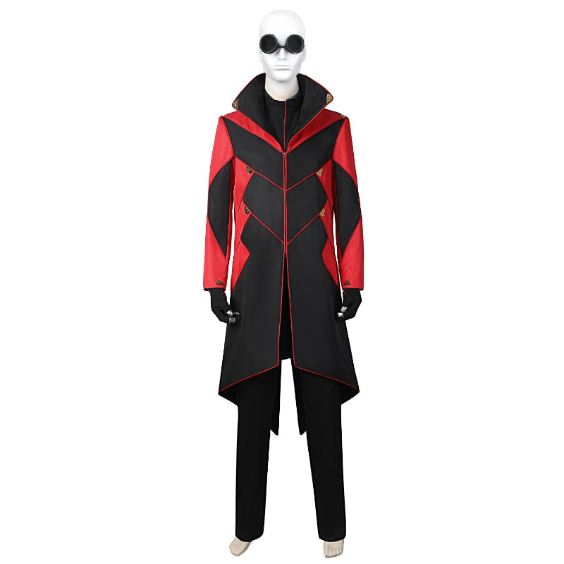 Halloweez Evil Dr. Eggman Cosplay Costume - Halloween Anime Roleplay Outfit - Halloweez