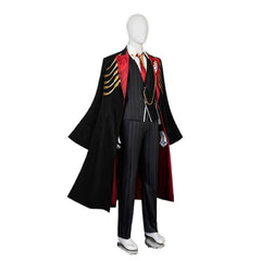 Halloweez Duke Inferno Costume - Immerse in Honkai Star Rail Game Cosplay with Crown - Halloweez