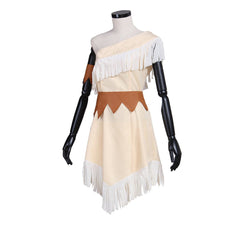 Halloweez Pocahontas Cosplay Costume | Timeless Pocahontas Dress for Halloween & Cosplay - Halloweez