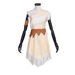 Halloweez Pocahontas Cosplay Costume | Timeless Pocahontas Dress for Halloween & Cosplay - Halloweez