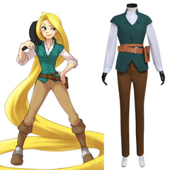 Halloweez Disney Tangled Cosplay Costumes | Rapunzel, Naveen, Mother Gothel & More - Halloweez