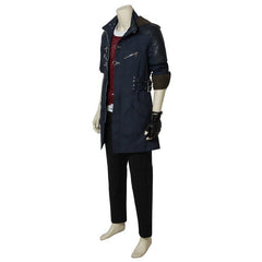 Halloweez DMC 5 Nero Cosplay Outfit - Adult Demon Hunter Long Jacket Halloween Costume - Halloweez