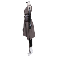 Halloweez River Song Cosplay Outfit – Alex Kingston Inspired Dress | Women's Doctor Who Sci-Fi Costume - Halloweez