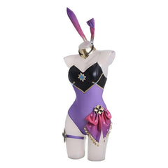 Halloweez Dori Bunny Girl Costume - Genshin Impact Sexy Women Jumpsuit Full Set - Halloweez