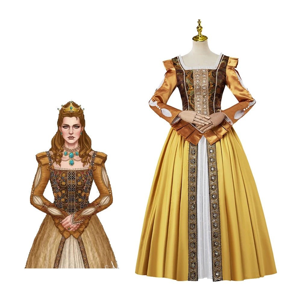 Elegant Halloweez Victorian Gown | Duchess Anna Henrietta Cosplay Costume | Custom Made Dress for Halloween - Halloweez