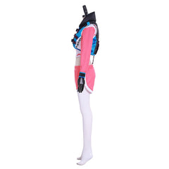 Halloweez D.Va Hana Song Waveracer Cosplay Outfit | Overwatch Pink Swimsuit - Halloweez