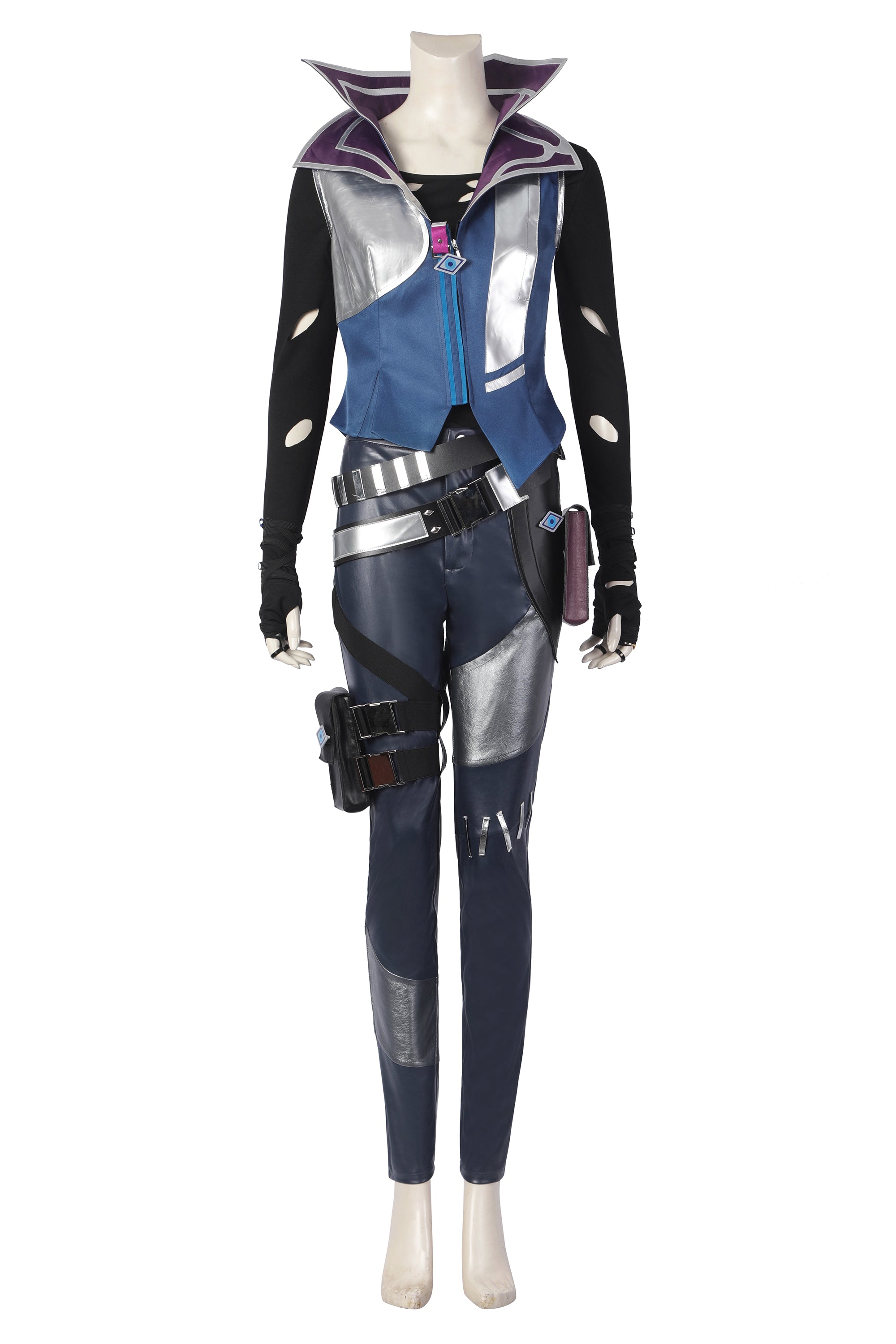 Premium Valorant Fade Cosplay Costume | Full Set for Women | Turkish Hunter Outfit - Halloweez