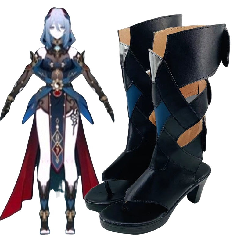 Honkai: Star Rail Hanabi Cosplay Shoes for Anime Conventions and Performances - Halloweez