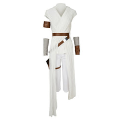 Halloweez Rey Cosplay Costume - Star Wars: The Rise of Skywalker Jedi Outfit for Adults - Halloweez