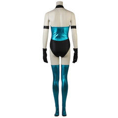 Halloweez Kitana Cosplay Costume - Deluxe Mortal Kombat X Character Attire - Halloweez