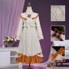 Genshin Impact Sandrone Cosplay Pajama Dress, Custom Outfit for Comic Con & Home Wear