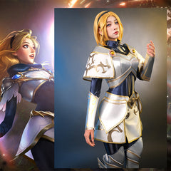 Epic LOL Lux The Lady of Luminosity Cosplay Costume - Halloweez Magic Girl Uniform for Women - Halloweez