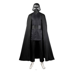Halloweez Kylo Ren Cosplay Costume for Adults - Tunic, Pants, Black Cloak Halloween Outfit - Halloweez