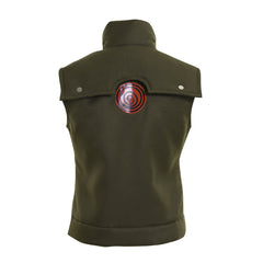 Stylish Naruto Anime Kakashi Hatake Green Vest for Cosplay Fans - Halloweez