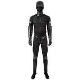 Halloweez Black Noir Cosplay Jumpsuit - The Ultimate Halloween Superhero Costume for Adults - Halloweez