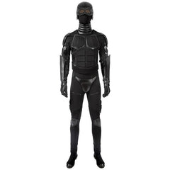 Halloweez Black Noir Cosplay Costume - The Ultimate Halloween Superhero Jumpsuit for Adults - Halloweez