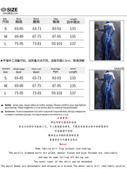 Dragon King Ao Run Cos Mermaid Tail Sparkling Debutante Gown Princess Costume - Chinese Mythology Cosplay - Halloweez