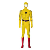 Halloweez Flash Armageddon Reverse Flash Cosplay Costume - Barry Allen Yellow Suit - Halloweez