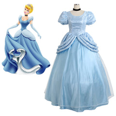 Halloweez Disney Cinderella Royalty Cosplay Costumes Set - Halloweez