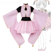 Cardcaptor Sakura Cosplay Costume Pink Taoist Style Anime Full Set Outfit for Women - Halloweez