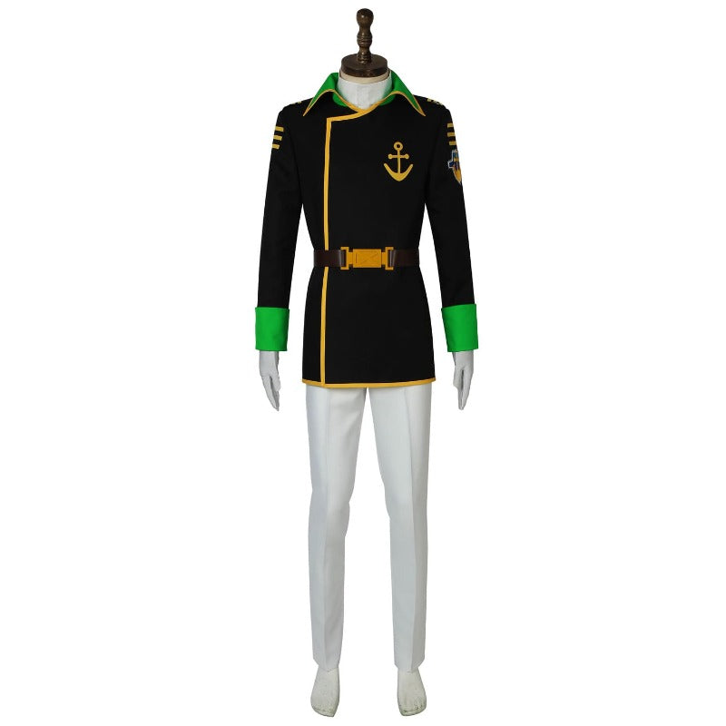 Halloweez Space Battleship Yamato Uniform - Authentic Cosplay Outfit for Halloween - Halloweez