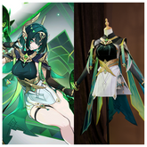Genshin Impact Cosplay Costume - Complete Neuvillette Full Set with Accessories