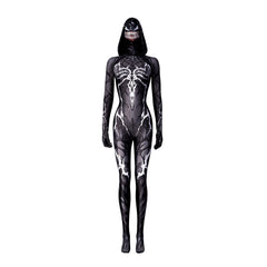 Spider-Man: Into The Spider-Verse Halloween Cosplay - Halloweez Queen of the Dark Spider-Gwen Costume Set - Halloweez