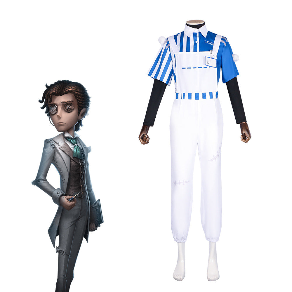 Fifth Personality Cosplay Costume Lawson Store Manager Collaboration Game Costume Patient Psychologist - Halloweez