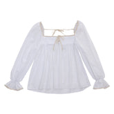 Elegant Halloweez Victorian-Style Vintage White Ruffle Shirt - Timeless Elegance - Halloweez