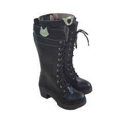 Genshin Impact Lynette Cosplay Shoes for 2D Anime Exhibition Performance - Halloweez
