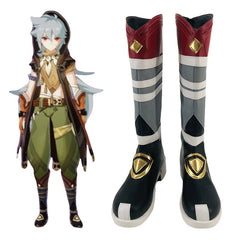 Genshin Impact Razor COS Shoes Anime High Heels Convention Performance Shoes - Halloweez
