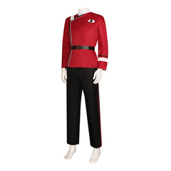 Star Trek Captain Kirk Cosplay Costume - Official TV Series Uniform for Interstellar Travel Enthusiasts - Halloweez