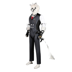 Men's Halloween Costumes - Halloweeneez Exclusive Von Lycaon Cosplay Ensemble - Halloweez