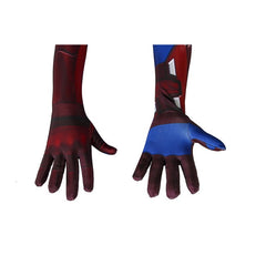 Halloweez Kids Captain America Cosplay Costume - Classic Blue Spandex Suit for Children - Halloweez