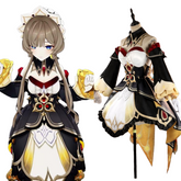 Genshin Impact Sandrone The Knave Official Cosplay Costume Dress Full Set for Women