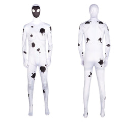 Marvel Spider-Man Across the Spider-Verse The Spot White Bodysuit Cosplay Costume - Halloweez