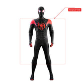 Spider‑Man Into the Spider‑Verse Miles Morales Cosplay Costume Custom‑Made for Halloween & Comic Con