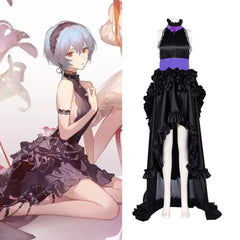 New Century Asuka Evangelion Flower Language Rei Ayanami Cosplay Costume Anime Dress - Halloweez
