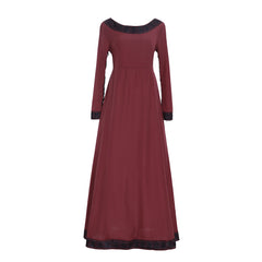 Elegant Halloweez Medieval Royal Court Queen Princess Robe Dress for Tudor Tea Parties - Halloweez