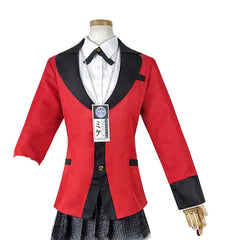 Kakegurui Yumeko Jabami Cosplay Costume Female School Uniform - Anime Cosplay Outfit - Halloweez
