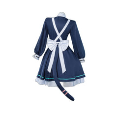 Blue Archive Sae Momoi Cosplay Costume Halloween Maid Outfit Anime Game Costume - Halloweez