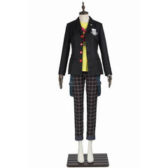 Halloweez Ryuji Sakamoto Persona 5 Cosplay Costume School Uniform with Wig for Festive Celebrations - Halloweez