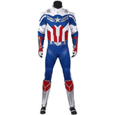 The Halloweez Falcon Cosplay Costume - Iconic Blue Edition | Tailored Fit - Halloweez