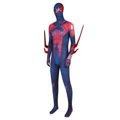 Spider-Man 2099 Cosplay Suit - Across the Universe Jumpsuit Full Set for Halloween - Halloweez