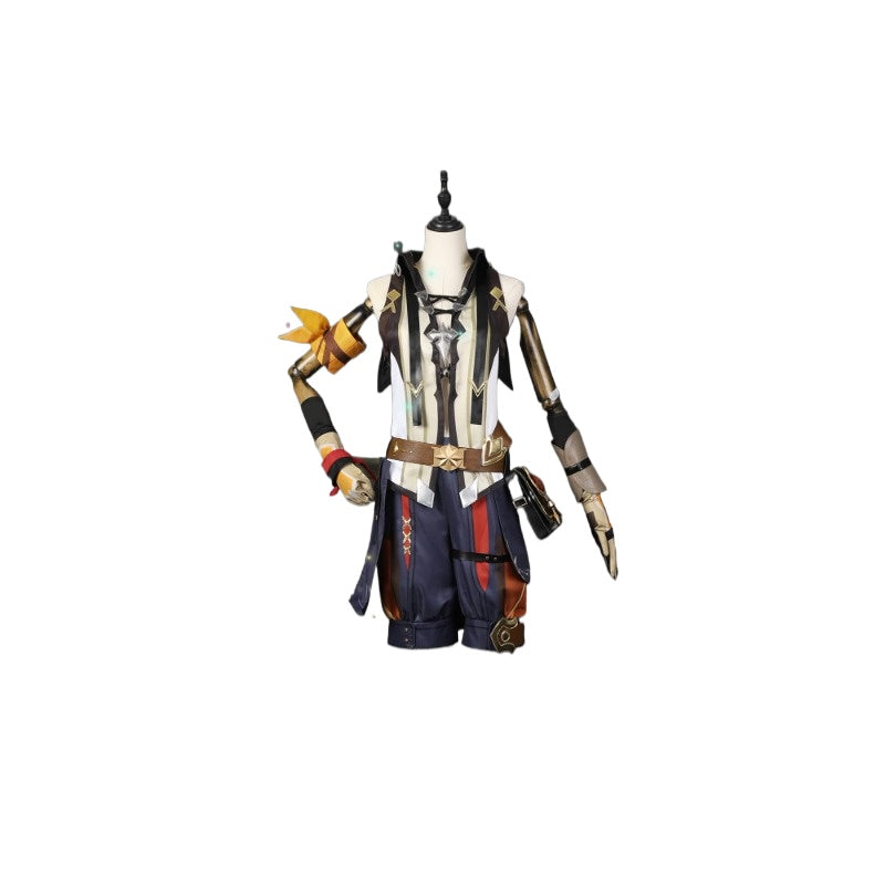 Halloweez Bennett Cosplay Costume - Premium Genshin Impact Male Outfit C02939 AA - Halloweez