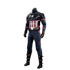Avengers: Endgame Captain America Cosplay Costume, Custom Outfit for Halloween & Comic Con