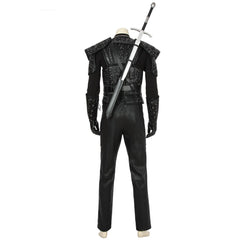 Geralt of Rivia Full Cosplay Costume from The Witcher Monster Hunter Outfit for Men - Halloweez
